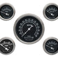 CLASSIC INSTRUMENTS TRADITIONAL BLACK - 5 Gauge Set 3-3/8" Speedo, 2-1/18" Fuel, Oil, Temp, Volts