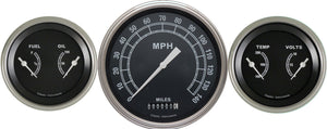 Classic Instruments CITR64SLF Traditional - 3 Gauge Set 4-5/8" Speedo & 2x 3-3/8" Duals