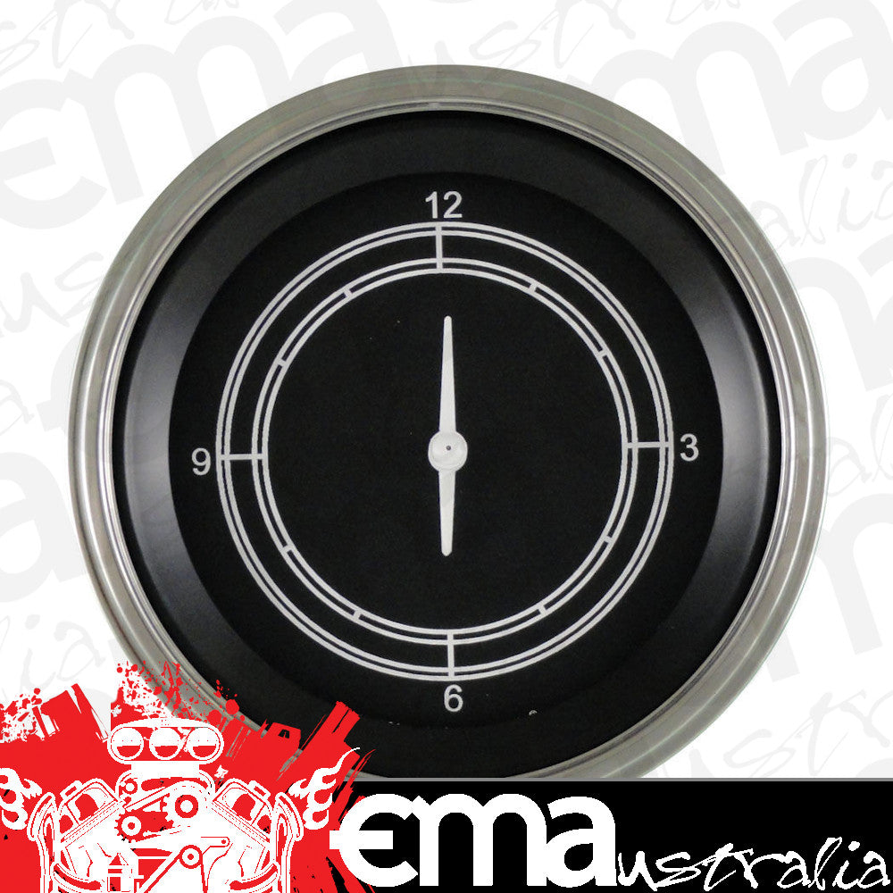 Classic Instruments | CITR93SLF | Traditional - Clock Gauge 3-3/8"