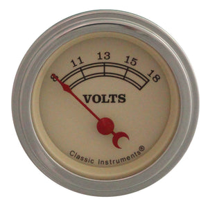 Classic Instruments CIVT30SLF Vintage - Volt Gauge 2-1/8"