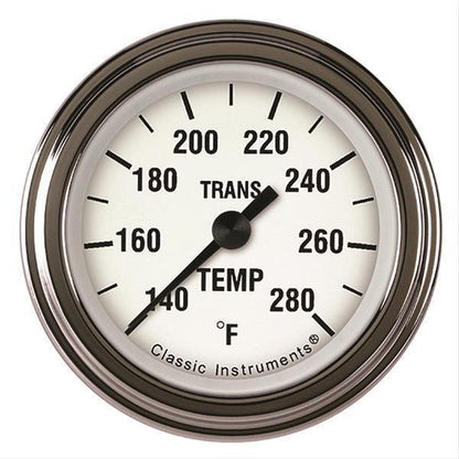 Classic Instruments CIWH127SLF White Hot - Transmission Temp Gauge Full Sweep 2-1/8"