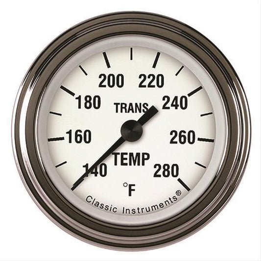 Classic Instruments CIWH127SLF White Hot - Transmission Temp Gauge Full Sweep 2-1/8"