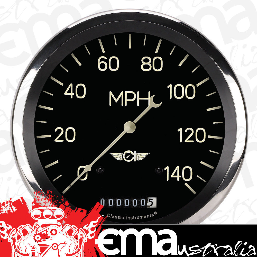 Classic Instruments CL56SRC Classic - Speedometer Gauge 4-5/8"