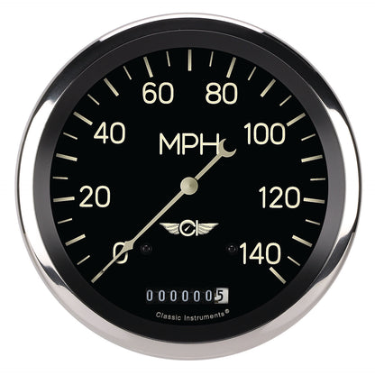Classic Instruments CL56SRC Classic - Speedometer Gauge 4-5/8"