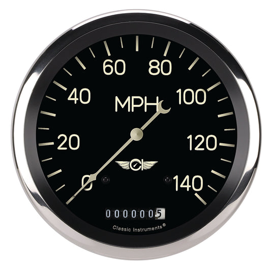 Classic Instruments CL56SRC Classic - Speedometer Gauge 4-5/8"
