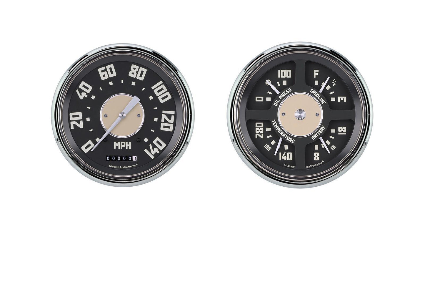 Classic Instruments CT47OE52 1947 - 53 Chevy Pickup Package Gauge Set