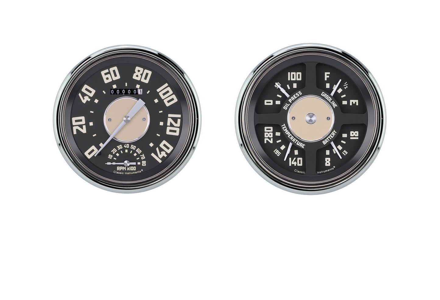 Classic Instruments CT47OE62 1947 - 53 Chevy Pickup Package Gauge Set