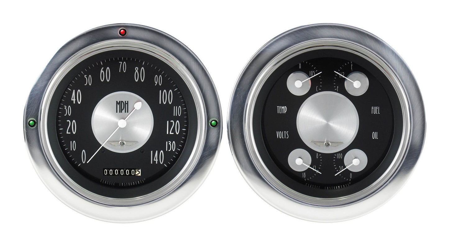 Classic Instruments CT54AT52 All American Tradition 1954-55 Chevy Truck Gauge Package