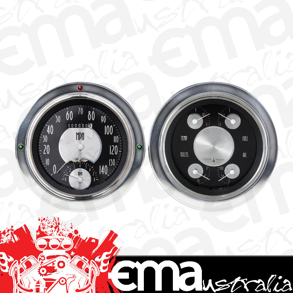 Classic Instruments CT54AT62 All American Tradition 1954-55 Chevy Truck Gauge Package