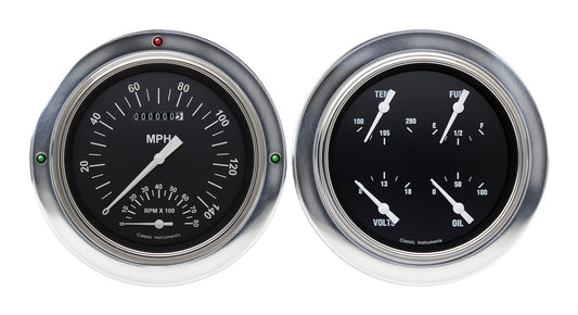 Classic Instruments CT54HR62 Hot Rod 1954-55 Chevy Truck Gauge Package