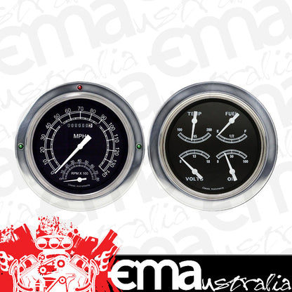 Classic Instruments CT54TR62 Traditional 1954-55 Chevy Truck Gauge Package