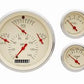 Classic Instrument TE01TSLF Tetra Gauge Sets Speedometer Tach Oil Pressure Water Temperature