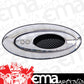Clayton Machine Works CLA-EL503 Billet Elliptical Open Door Handle Chrome Plated w/ Carbon Inserts