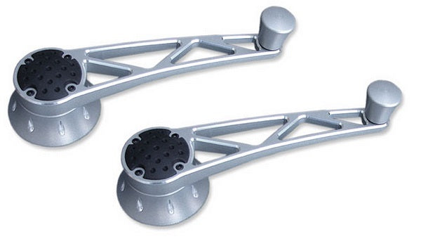 Clayton Machine Works CLAPT-203 Pro Touring Billet Window Crank Handles Cnc Machined w/ 1/2" Spline