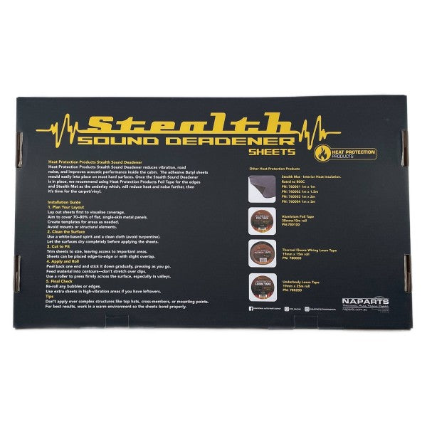 HPP-SSDTP HPP Stealth Sound Deadener 10pk - Trade Pack