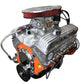 BluePrint BP38318CTCV Chev SB 383 CI Stroker Crate Engine Dressed Longblock w/ Carb