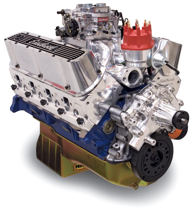 Edelbrock ED45271 Crate Eng Performer 438HP Ford 347 V8 Polished