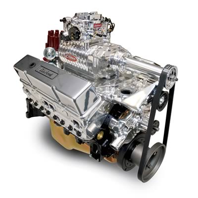 Edelbrock ED46501 Crate Engine E-force 507HP SB Chev V8 Polished