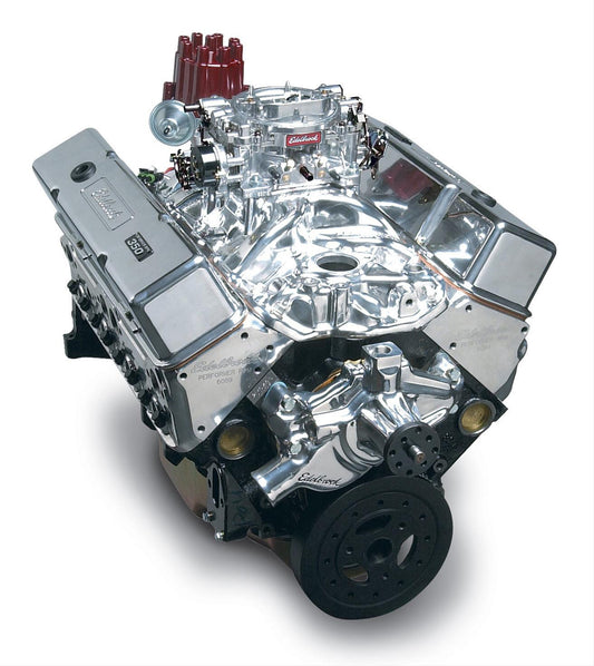 Edelbrock ED45701 Crate Eng Performer 410HP SB Chev V8 Polished