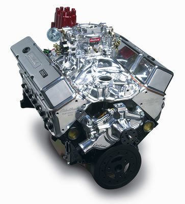 Edelbrock ED45601 Crate Eng Performer 410HP SB Chev V8 Polished