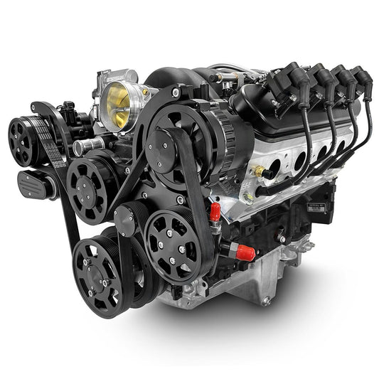 BluePrint PSLS4273CTFKB Ford 427 CI LS ProSeries Stroker Crate Engine Dressed Longblock w/ EFI