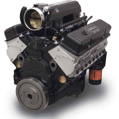 Edelbrock ED46383 Crate Eng Hi-torq 408HP SB Chev V8 Black