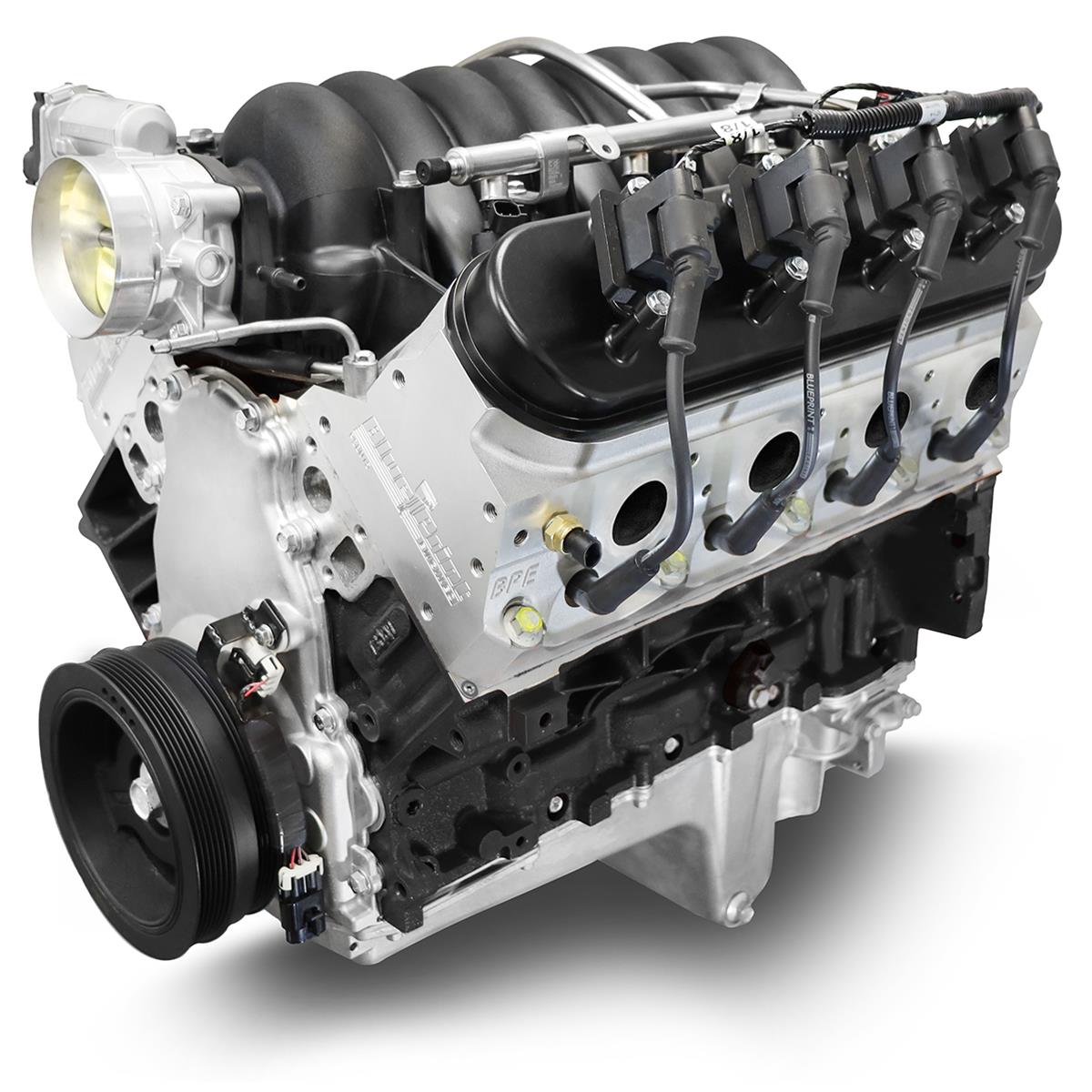BluePrint PSLS4273CTF Ford 427 CI LS ProSeries Stroker Crate Engine Dressed Longblock w/ EFI