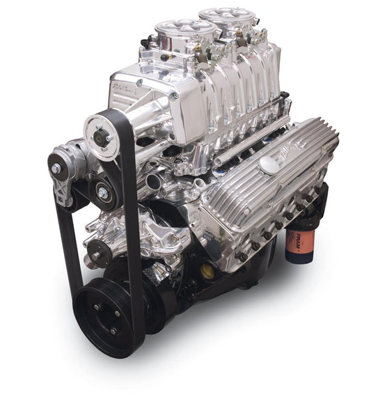 Edelbrock ED46051 Crate Eng E-force EFI 519HP SB Chev V8 Polished