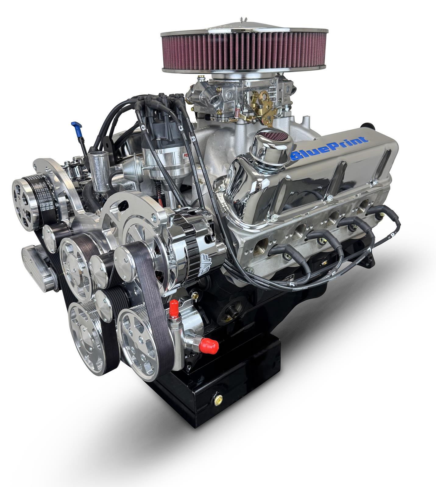 BluePrint PSF4271CTCK Ford 427 CI Crate Engine Dressed Longblock w/ Carb & Pulley Kit