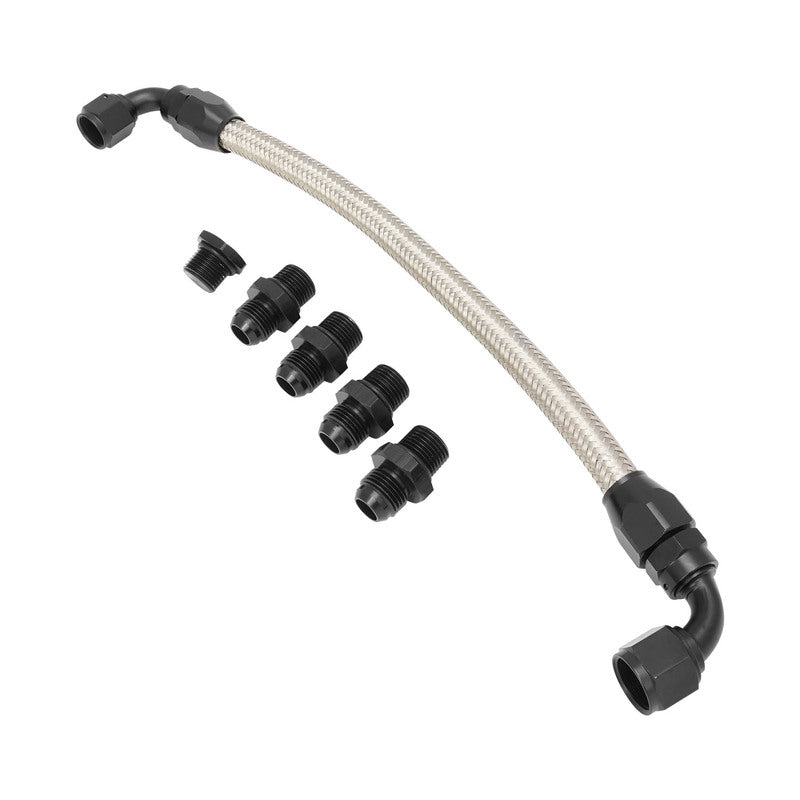 Proflow PFEM63248 SuperMax Intake Manifold Tunnel Ram For Holden Commodore LS3/L92 EFI Fabricated Black W/Fuel Rails