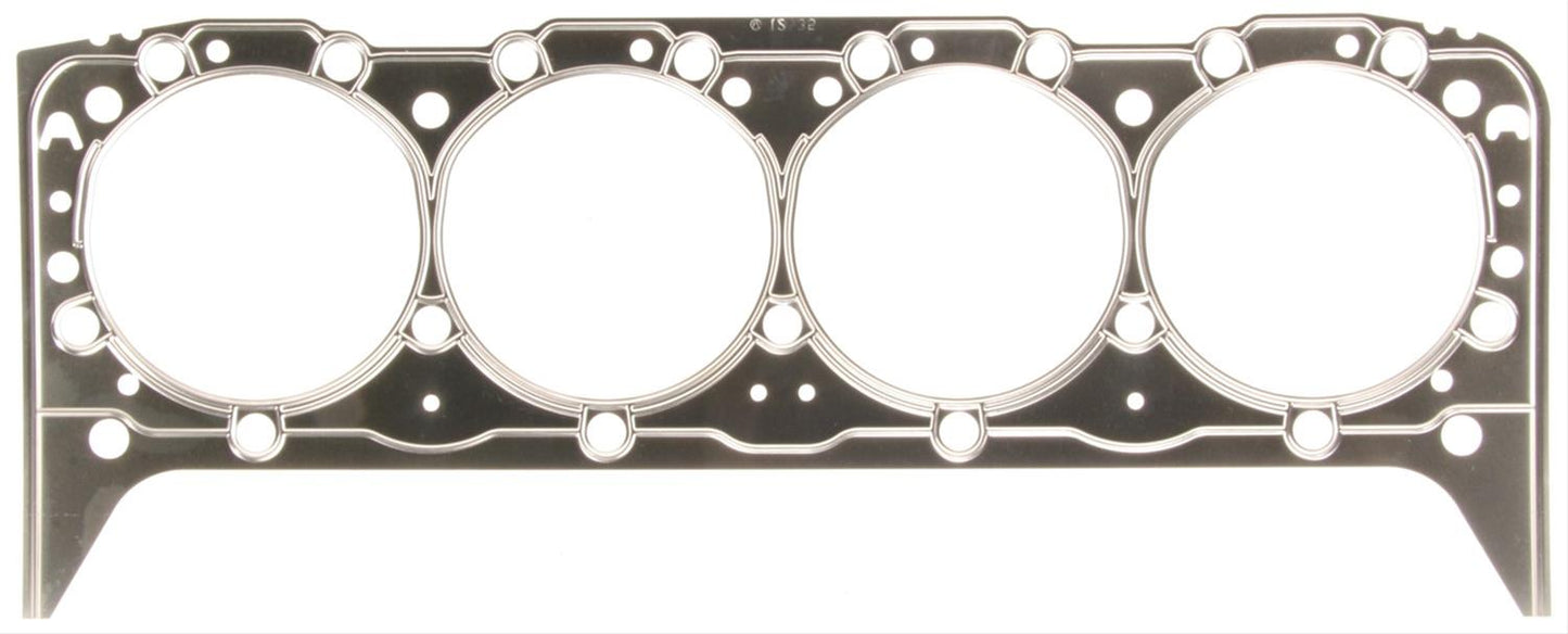 MLE-1178BS Head Gasket, Beaded Steel, 4.100 in. Bore, .040 in. Compressed Thickness, Chevrolet, Each