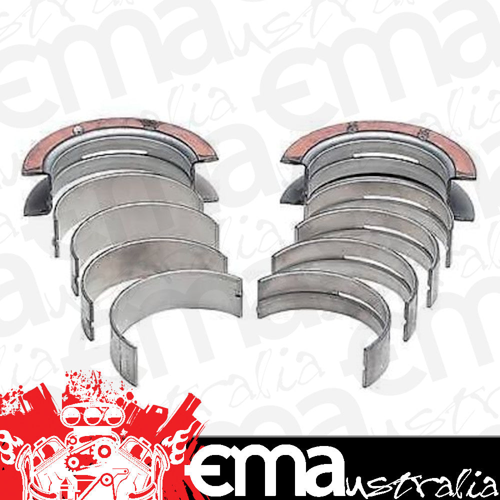 Clevite Engine Parts CLMS1039P10 P Series Main Bearings 1/2 Groove.010 Under Ford Bb 429-460