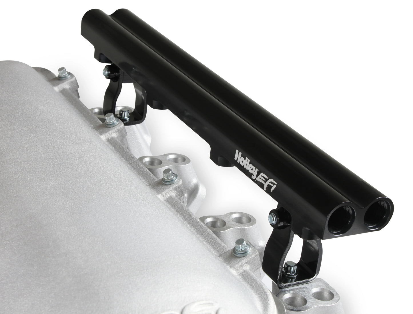 Holley Lo-Ram Manifold Base and Fuel Rails Dual Fuel Injector - GM LS3/L92 HO300-683