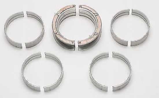 Clevite CLMS829P010 P Series Main Bearings .010" Under Chev Bb 396-454C.I.D