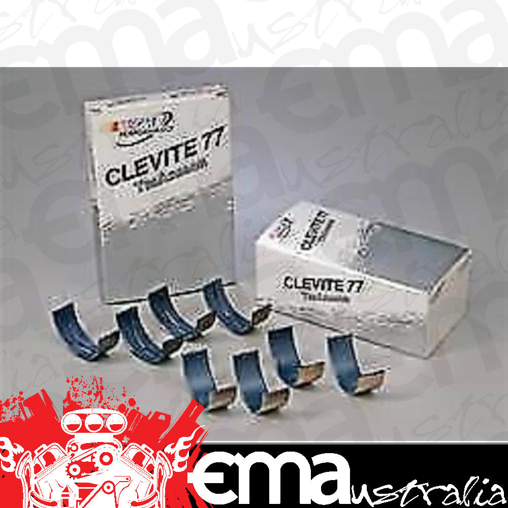 Chev Small Block Gen I 262-350 C.I.D Large Journal Triarmour Series Main Bearings Sb L/J STD Clms909Hk STD Clevite Engine Parts CLMS909HKSTD