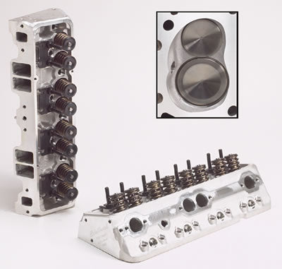 Edelbrock ED60909 Performer Cyl Head Cmpl SB Chev 283-400 V8