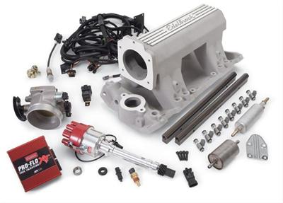 Edelbrock ED35271 Pro-Flo XT EFI System SB Chev 262-400 V8 Polished