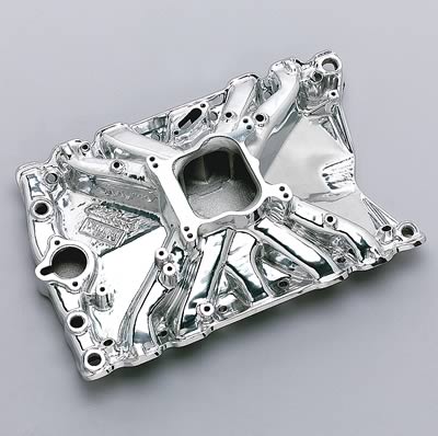 Edelbrock ED27301 torker Manifold Oldsmobile 400-455 Polished