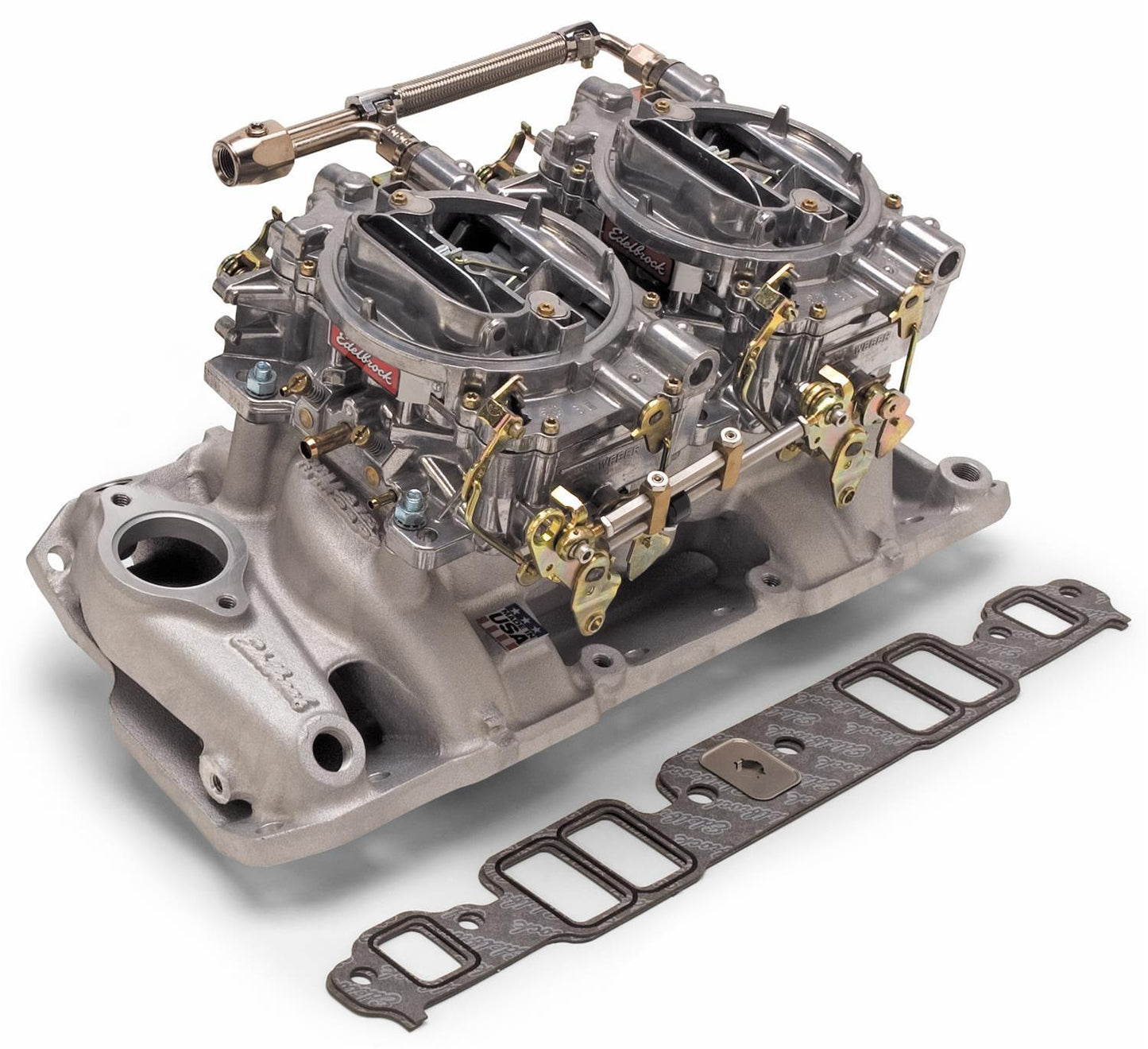 Edelbrock ED2036 Dual Quad & Carb Kit Ford 390-428 V8 Fe