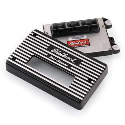 Edelbrock ED3613 Aluminium Computer Cover Pro-Tuner Cover 80-Pin