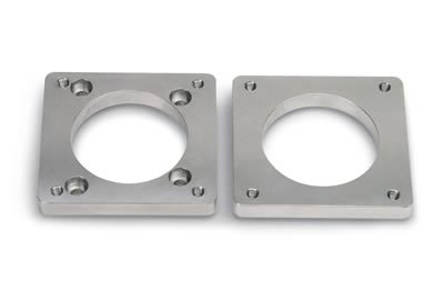 Edelbrock ED38123 Univ T/Body Adapter 75mm Universal Fit