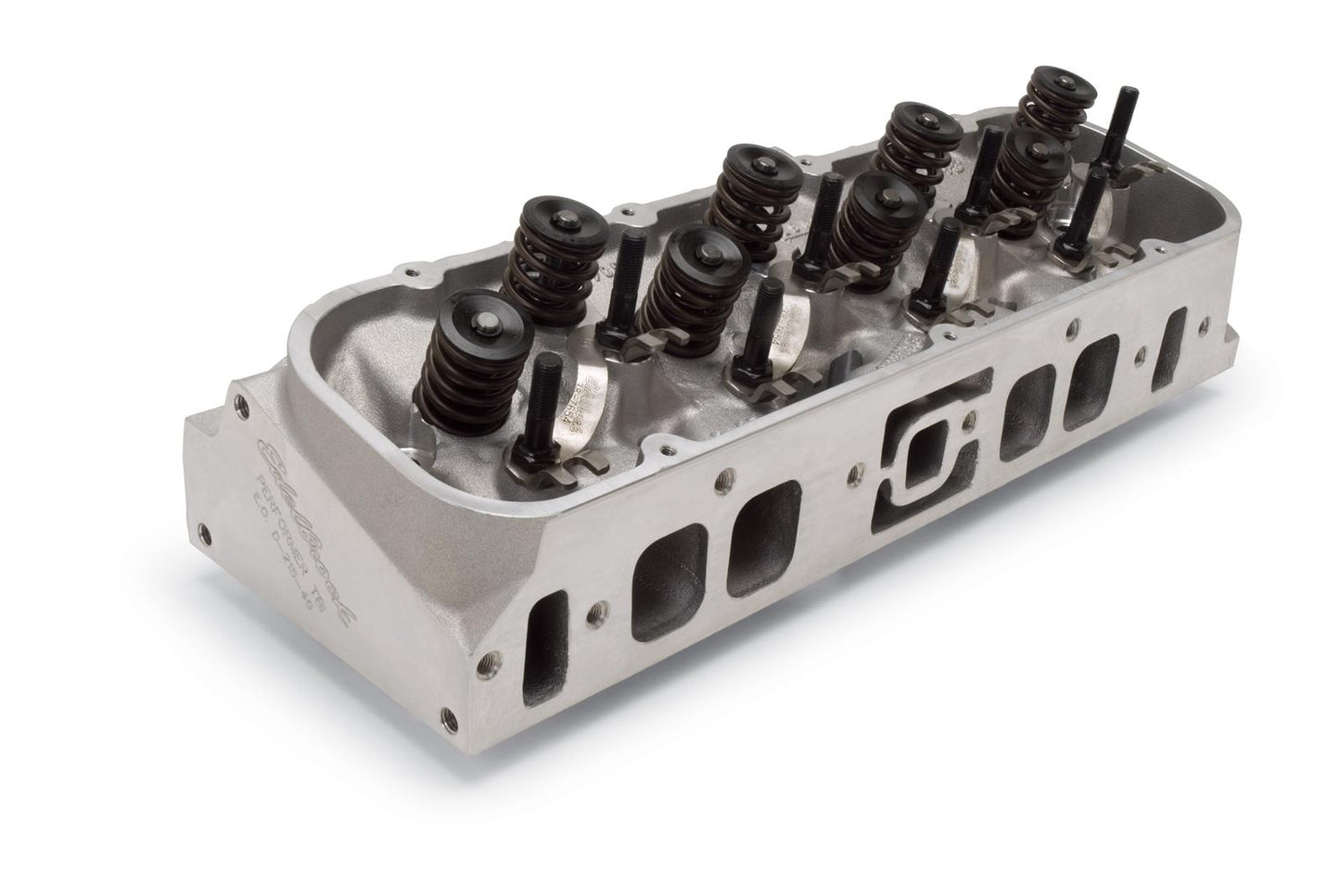 Edelbrock ED604919 Perf Cyl Head O-Port Cmpl BB Chev 396-502 Polished