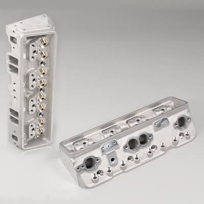 Edelbrock ED60849 Performer Cyl Head Bare SB Chev 283-400 Centre Bolt