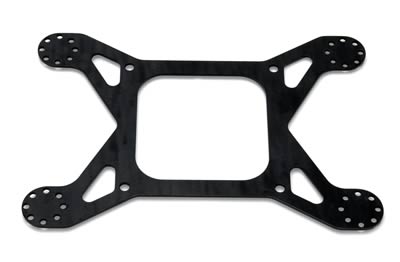 Edelbrock ED72286 N20 4- Solenoid Bracket Holley 4500 Series Carbs