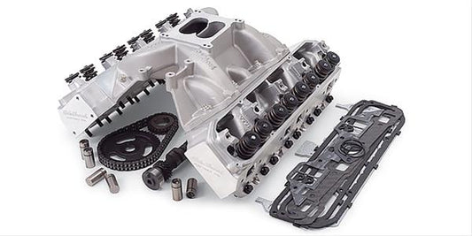 Edelbrock ED2049 Power Package top End Kit Mopar 340-418 Small Block