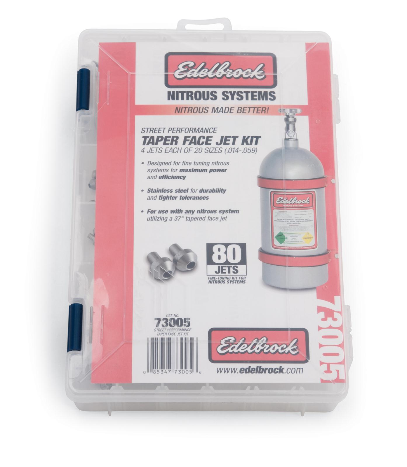 Edelbrock ED73005 N20 Nitrous Tuner Jet Kit Various