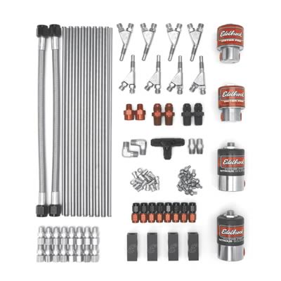 Edelbrock ED71853 N20 Custom Plumb Kit Nitrous