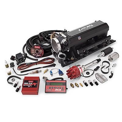 Edelbrock ED35573 Pro-Flo XT EFI System BB Chev 396-502 V8 Black