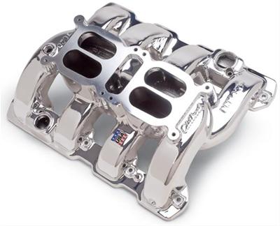Edelbrock ED75284 Rpm Air-Gap Dual- Quad Manifol Chrysler 5.7L Hemi V8 E/Shine