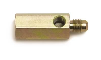 Edelbrock ED76512 N20 Gauge Adapter 4AN-4AN Nitrous